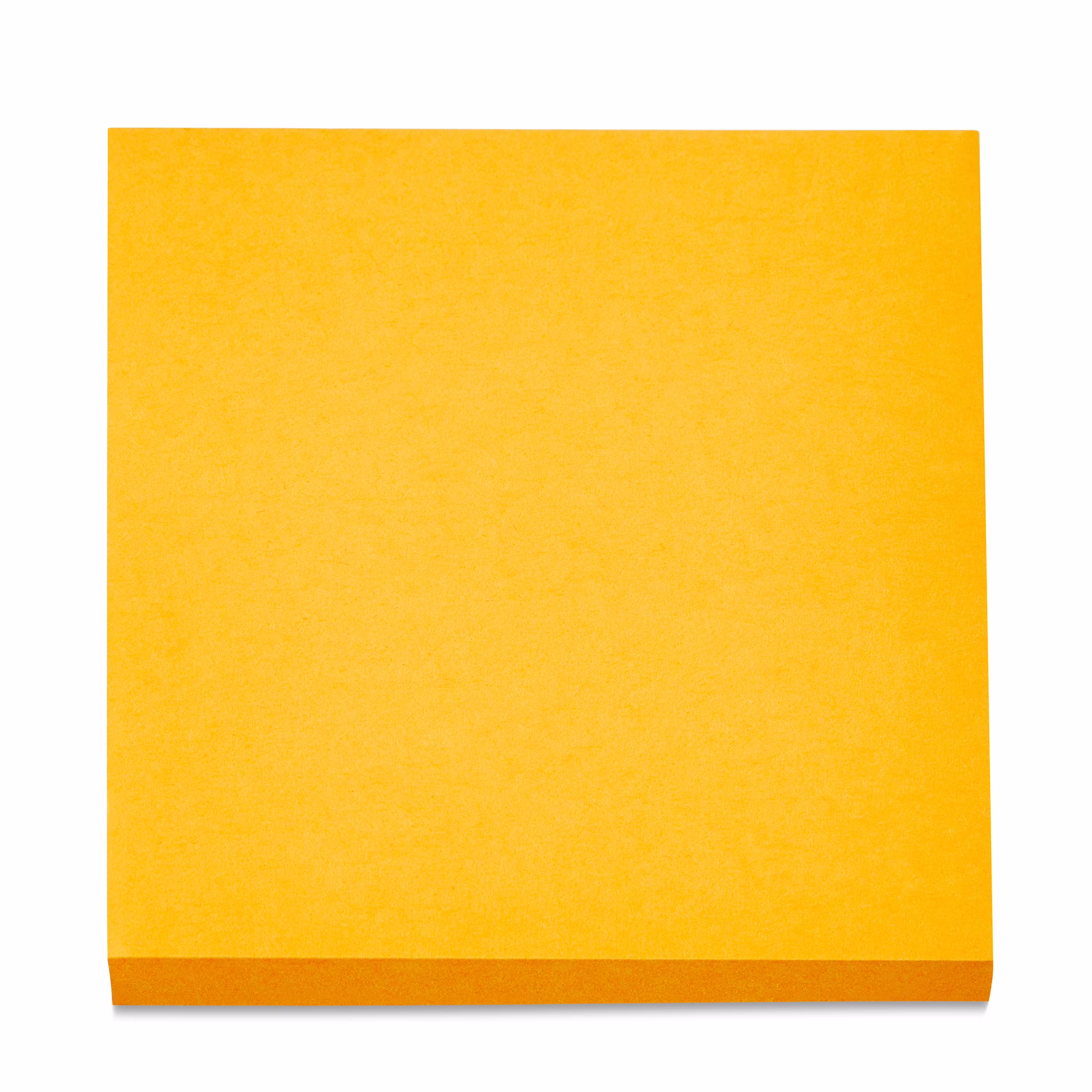 Pen+Gear Neon Orange Sticky Notes, 3" x 3", 100 Sheets, 1 Pad - Thumbnail 5