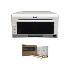 DNP DS820A 8" Professional Dye-Sublimation Printer for 8x10" and 8x12" Photos - Bundle With DNP Pure Premium Media for DS820A Printer, 8x10", 2x 130 - Thumbnail 1