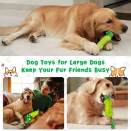 Pet Deluxe Dog Chew Toys for Aggressive Chewers Tough Dog Toys for Large Dogs Indestructible Dog Toys Heavy Duty Dog Toys for Small Medium Large Dogs - Thumbnail 8