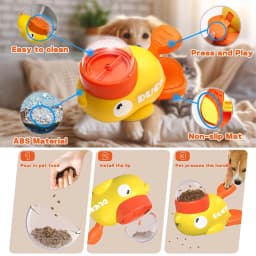 Interactive Dog Toys，Dog Interactive Treat Dispenser Toy，Promotes IQ Training and Entertainment Reduces Bloating Anti-Gulping - Thumbnail 2