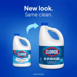 Clorox No Splash Bleach, 117 fl oz - Thumbnail 3