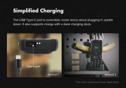 AGM M6 128MB Rugged Phone (Unlocked), Black - Thumbnail 2