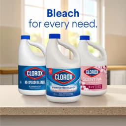 Clorox No Splash Bleach, 77 fl oz - Thumbnail 7