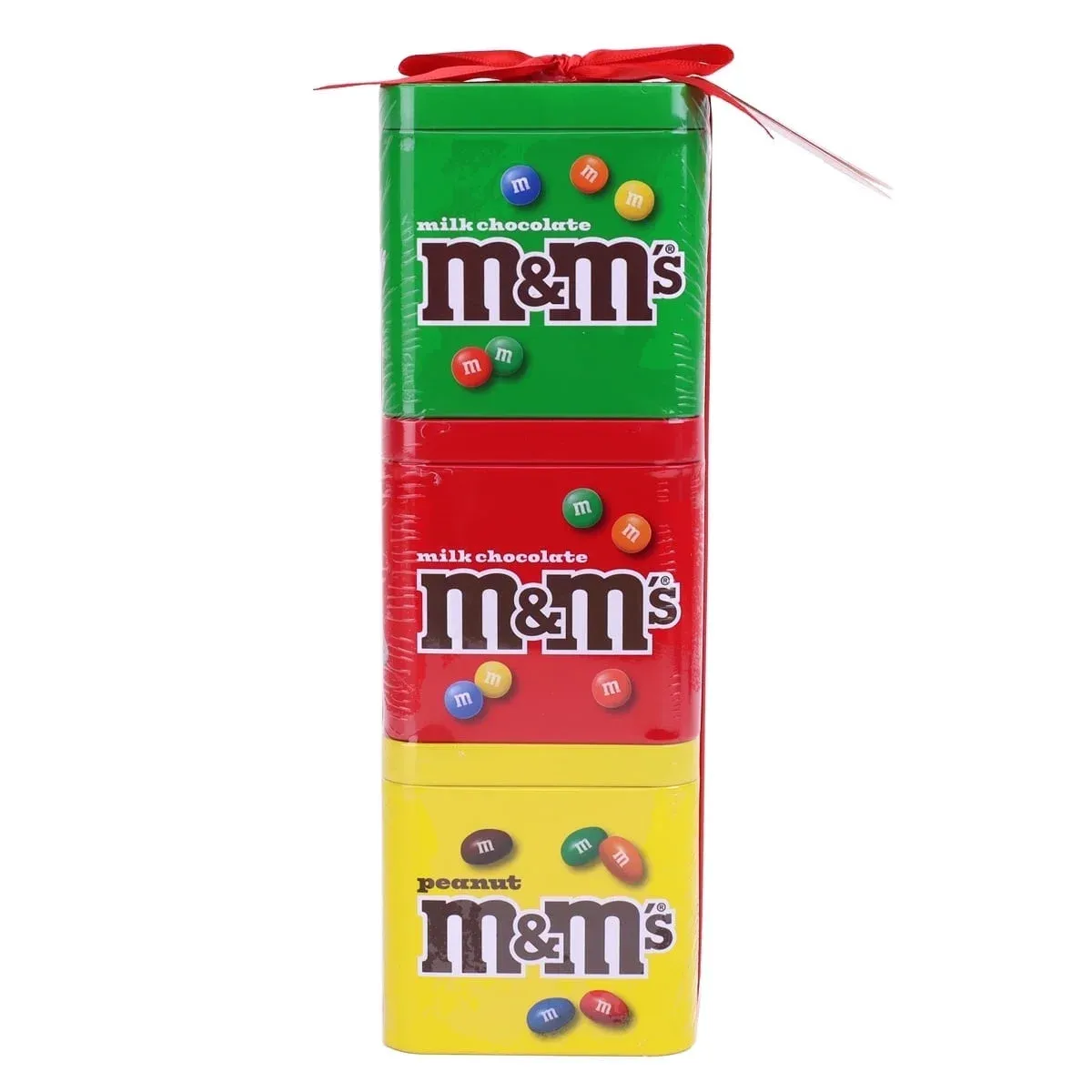 M&M's Stacked Gift Tin Set, 3 Pack