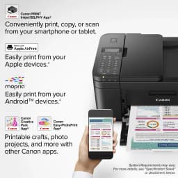 Canon PIXMA TR4722 All-In-One, Wireless Color Inkjet Printer for Home Office Use - Thumbnail 3