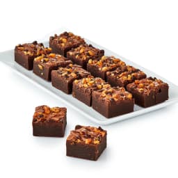 Marketside Bite Sized Turtle Chocolate Brownies, 13.3 oz, 12 Count (Shelf-Stable) - Thumbnail 3