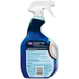Clorox Scentiva Disinfecting Multi-Surface Cleaner Spray, Coconut & Waterlily, 32 fl oz - Thumbnail 9