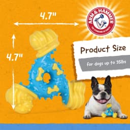 Arm & Hammer Nubbies TriOBone Durable Dental Dog Chew Toy - Thumbnail 6