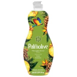Palmolive Ultra Strength Liquid Dish Soap, Pineapple Breeze Scent, 20 fl oz Bottle - Thumbnail 6
