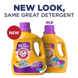 ARM & HAMMER Plus OxiClean Odor Blasters Liquid Laundry Detergent, Fresh Scent, 77 Loads - Thumbnail 2