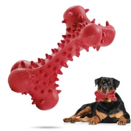 Valr Dog Chew Toys for Aggressive Chewers Large Breed,Rubber Dog Bones - Thumbnail 1