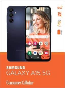 Consumer Cellular, Samsung Galaxy A15 5G - Thumbnail 6