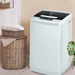 Giantex 8.8 lbs Top Load Washing Machine with 10 Programs and Child Lock Feature - Thumbnail 2