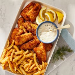 Great Value Crispy Battered Fish Fillets, 19 oz, 10 Count - Thumbnail 2