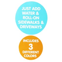 Play Day Roller Chalk Set, 3 Count, Green/Pink/Blue - Thumbnail 3