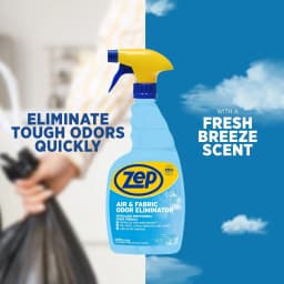 Zep Fresh Air and Fabric Odor Eliminator, Morning Dew Scent, 32 fl oz - Thumbnail 4