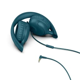 JLab Studio 2 Wired Headphones, Deep Blue, Cloud Foam Comfort, Foldable, In-Line Mic, Lab Quality Sound - Thumbnail 4