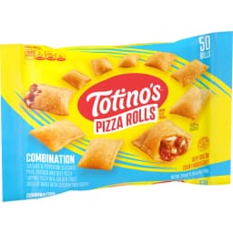 Totino's Pizza Rolls, Combination Flavored, Frozen Appetizers, 50 Rolls, 24.8 oz - Thumbnail 8
