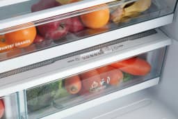 Kenmore 20.3 Cu. ft. Capacity Counter-Depth French Door Refrigerator and Freezer with Ice Maker, Stainless Steel - Thumbnail 5