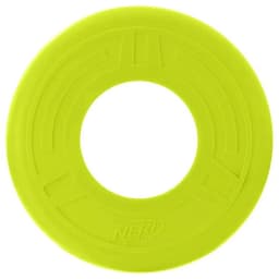 Nerf Dog Atomic Flyer Green 10 Inch Durable Flying Disc Toy - Thumbnail 2