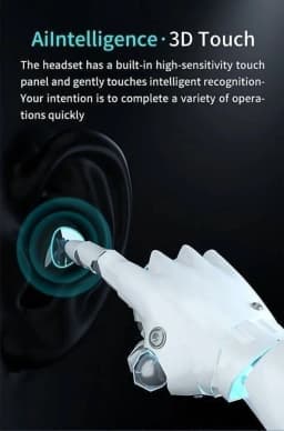 RHEA- Freee Shipping Bytech True Wireless Bluetooth Earbuds 24Hr Play Time Charging Ca - Thumbnail 4