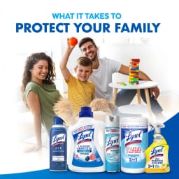 Lysol Disinfecting Wipes, All Purpose Cleaner, Multi Surface Antibacterial Cleaning Wipes, Cleaning Supplies, Crisp Linen Scent, 80 Count - Thumbnail 7