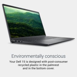 Dell DC15250 15.6" FHD 120Hz Laptop, Intel Core 3 100U, 8GB DDR5 RAM, 512GB SSD, Carbon Black - Thumbnail 6
