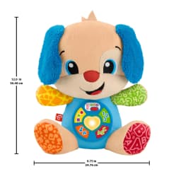 Fisher-Price Laugh & Learn Smart Stages Puppy Plush Musical Learning Toy for Baby & Toddler - Thumbnail 5