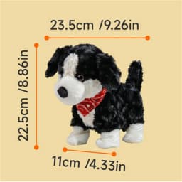 Intelligent Ai Toy Dog - Electronic Plush Interactive Dog With Voice, Realistic Pet Design, Soft Plush Material - For Kids, Toddlers, Birthday Gifts - Thumbnail 3
