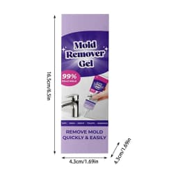 99% Effective Mold Remover Gel, Instant Cleaning Gel for Bathroom Tile Grout, Sinks, Sealants & Window Frames, 90g (3.17oz) Multi-Surface Cleaner - Thumbnail 2