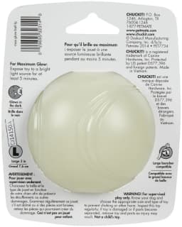 Chuckit Max Glow Ball Large Ball - 3" Diameter (3 Pack) - Thumbnail 7