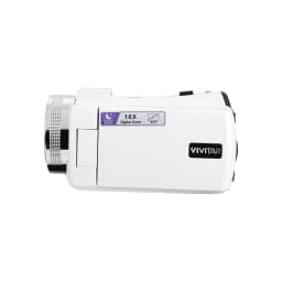 Vivitar PopCam America 250 Digital Camcorder – USA Celebration Edition, White 48MP, Full HD 1080P Video, 3" Flip Screen, 16X Digital Zoom Camcorder - Thumbnail 1