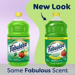 Fabuloso 2X Multi-Purpose Cleaner, No Rinse Floor Cleaner, Passion of Fruits Scent, 56 fl oz - Thumbnail 2
