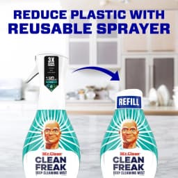 Mr. Clean Clean Freak All Purpose Cleaner Spray, Multi-Surface Cleaning, Unstopables Scent, 16 fl oz - Thumbnail 4