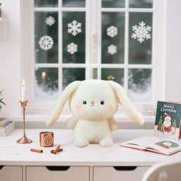 Oioii Cute little bears and little rabbits Stuffed Animal Toy, little bears and little rabbits Stuffed Plush for Boys and Girls, Party Decorations - Thumbnail 6
