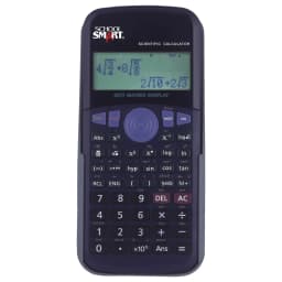 School Smart Scientific Digit Calculator, 5-1/8 x 3 x 1/4 Inches, CS-209, Black - Thumbnail 1