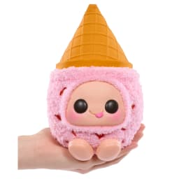 Hyojo Breyer’s Ice Cream Cone Series, Blind Box Collectible Plush, Limited Edition, 3 to Collect, Chocolate, Mint Chocolate Chip and Strawberry - Thumbnail 7