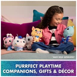 Gabby’s Dollhouse: The Movie MerCat Plush Toy, Stuffed Animal for Ages 3 & Up, 8” - Thumbnail 5