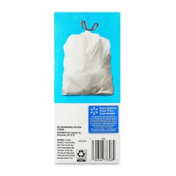 Great Value 8-Gallon Drawstring Trash Bags, Fresh Scent, 40 Bags - Thumbnail 7