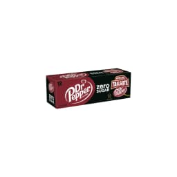 Dr Pepper Zero Sugar Soda Pop, 12 fl oz, 12 Pack Cans - Thumbnail 11