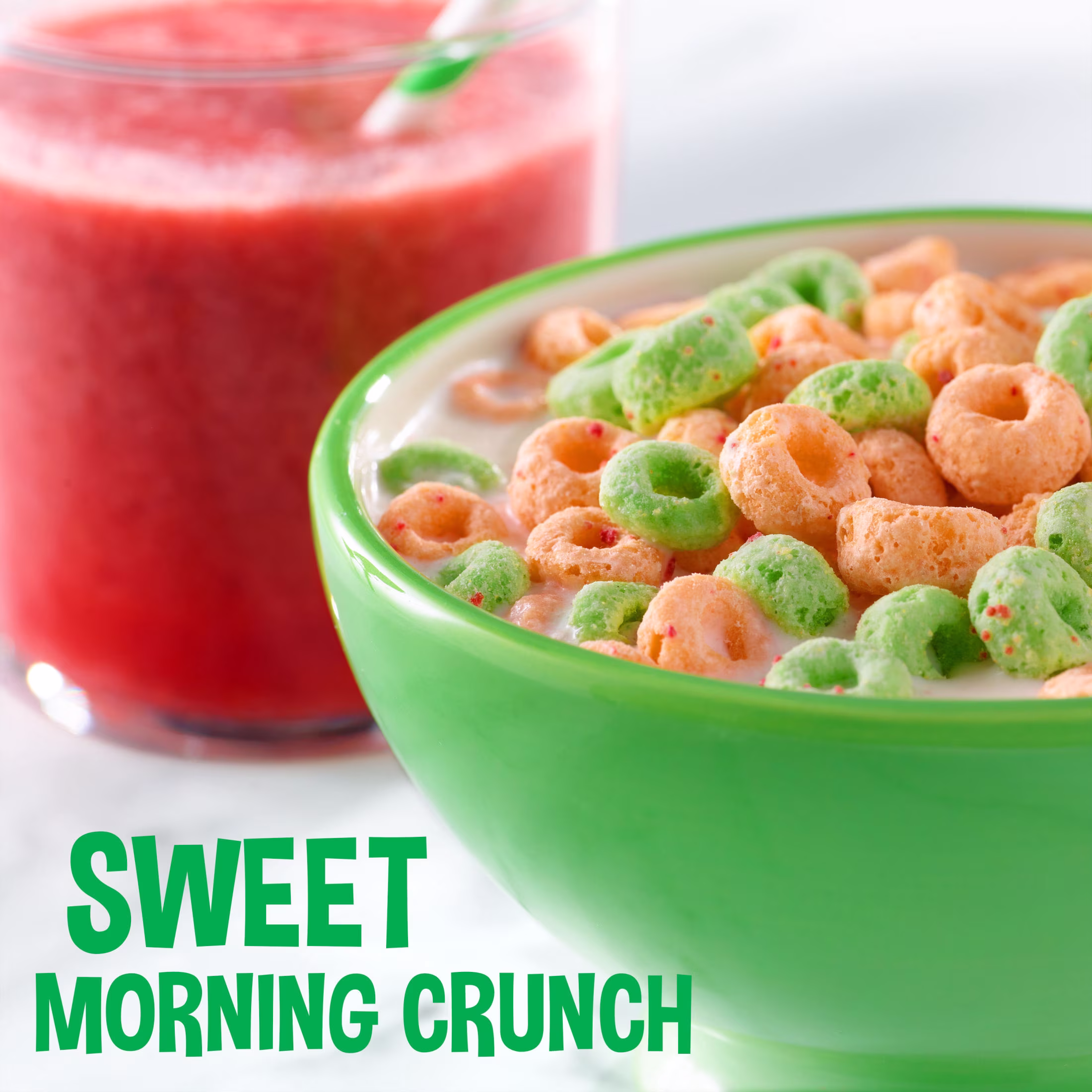 Kellogg's Apple Jacks Original Breakfast Cereal, 15g Whole Grains, 8.9 oz - Thumbnail 4