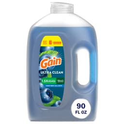 Gain Ultra Dish Washing Liquid Dish Soap, Honey Berry Hula Scent, 90 fl oz - Thumbnail 1