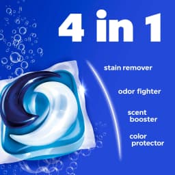 Tide PODS Laundry Detergent Soap Pacs, Ultra OXI, 32 Count - Thumbnail 2