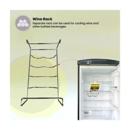 Conserv Appliances Bottom Mount Retro Refrigerator, Red - Thumbnail 10
