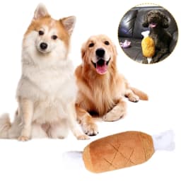 kladzum Dog Toys Small Dog -Chicken Leg Toy Sound Dog Toy Interactive Dog Toys Pet Supplies - Thumbnail 9