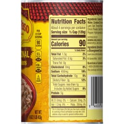 (4 pack) Old El Paso Traditional Refried Beans (16 oz Can) - Thumbnail 22