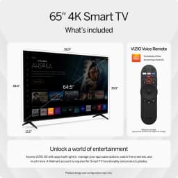 VIZIO 65" Class 4K UHD LED HDR Smart TV (V4K65M-08) - Thumbnail 3