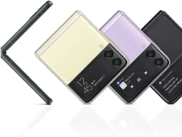Samsung Galaxy Z Flip 3 5G SM-F711U1 128GB Cream (US Model) - Factory Unlocked Cell Phone - Thumbnail 1