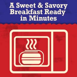 Jimmy Dean Frozen Breakfast Sandwich, Blueberry Griddle Cake Sausage, Egg and Cheese, 4 Count - Thumbnail 2