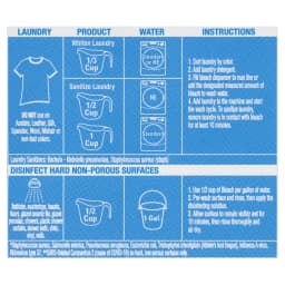 Great Value Low Splash Bleach, 43 fl oz - Thumbnail 3
